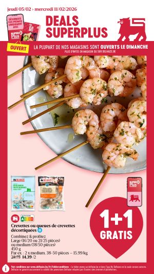 Découvrez et profitez de nos promotions de la semaine.